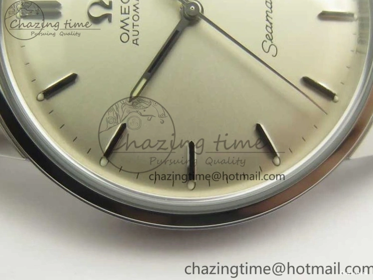 1226 Seamaster 30 1962 date SS TW Best Edition White Dial Silver Markers On Black Leather Strap MIYOTA Fashionable 8021